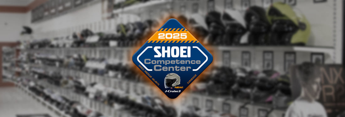 Eurobiker on myös vuonna 2025 virallinen Shoei Competence Center!