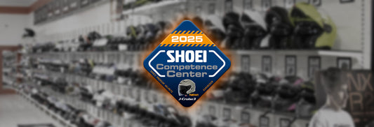 Eurobiker on myös vuonna 2025 virallinen Shoei Competence Center!