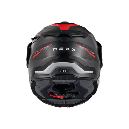 Nexx X.Lifecountry Carbon Terra harmaa/punainen