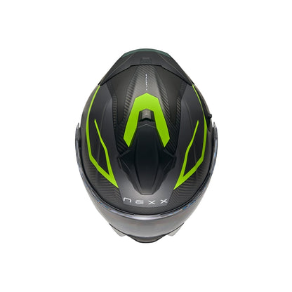 Nexx X.Lifetour Carbon Pro Mile harmaa/neon