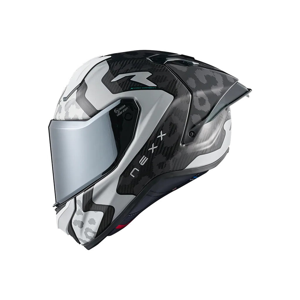 Nexx X.R5R Carbon Jaggo white/silver