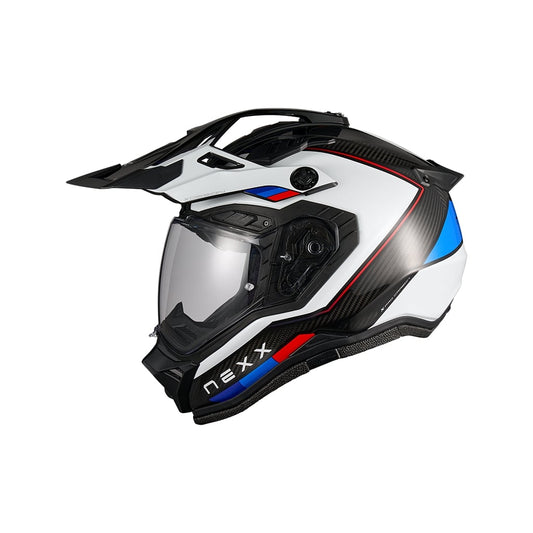 Nexx X.Rally Carbon Raid sininen/punainen