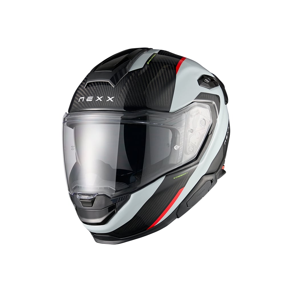 Nexx X.TR Carbon Rush harmaa/punainen