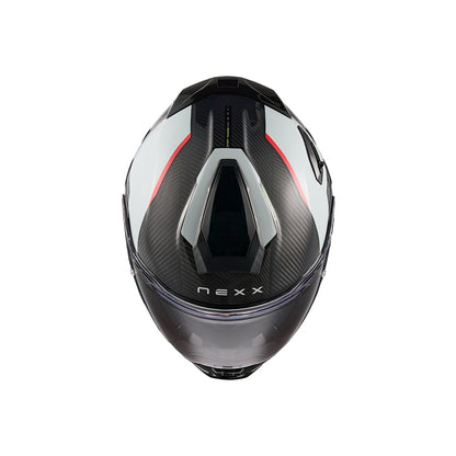 Nexx X.TR Carbon Rush harmaa/punainen