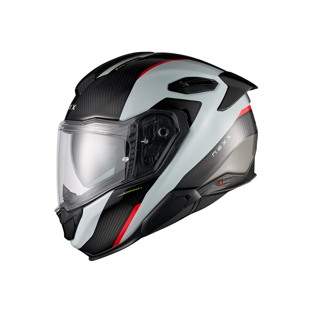 Nexx X.TR Carbon Rush harmaa/punainen
