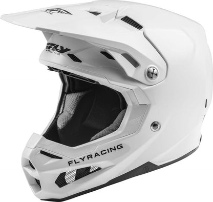 FLY Racing Formula Carbon Solid, White