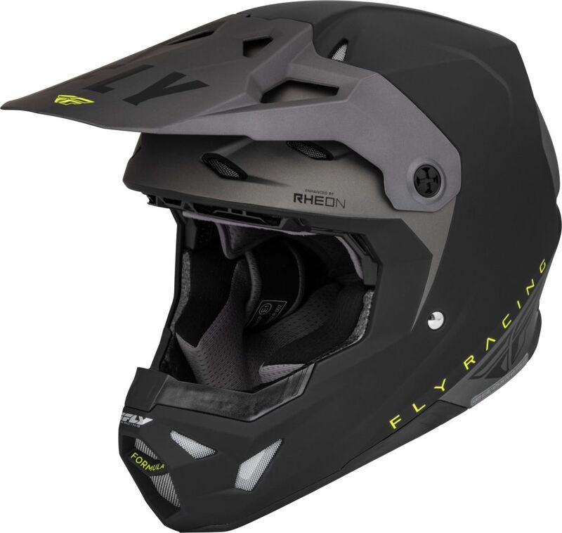 FLY Racing Formula CP Slant, matt black/grey/hi-vis