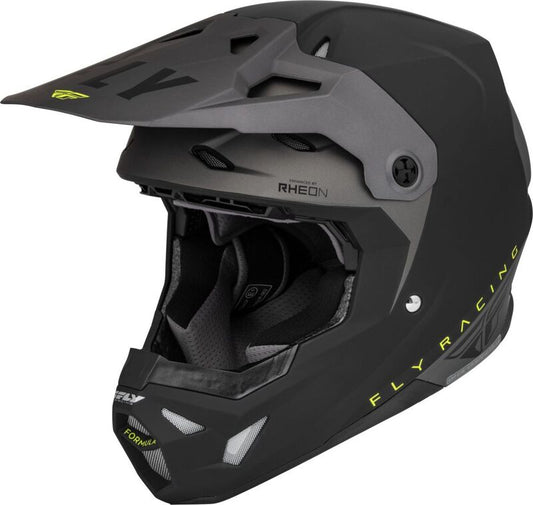 FLY Racing Formula CP Slant, matt black/grey/hi-vis