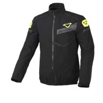 Macna Rainflex rain jacket, black/yellow