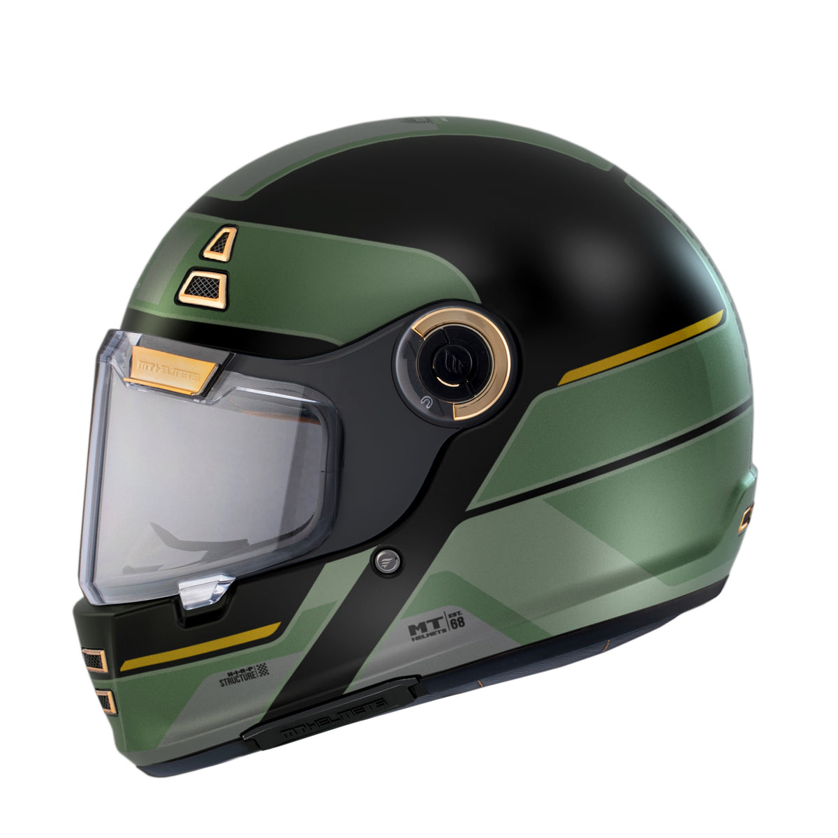 MT Jarama 68TH C1 black/green/gold