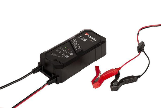 Yuasa YCX12 battery charger, 12V 12A