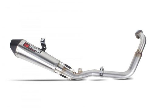 Scorpion Serket Taper Full System Stainless, MT-125 2014-2019