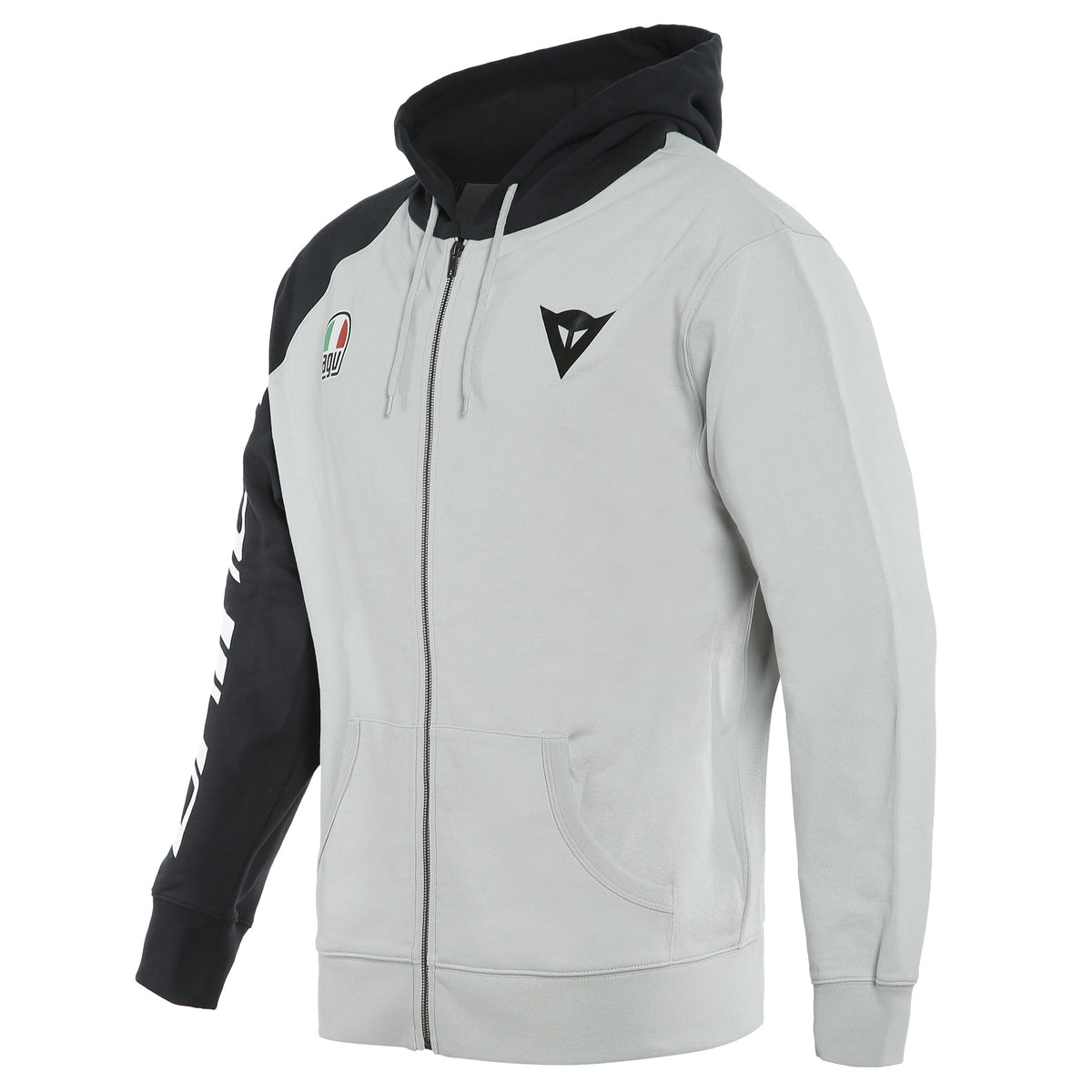 Dainese Racing Service zull-zip hoodie, gray/black