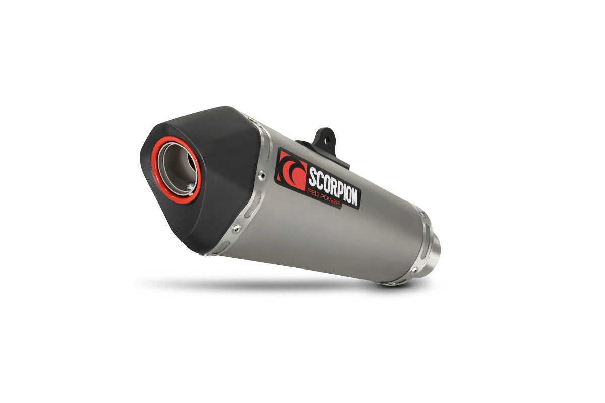 Scorpion Serket Taper Full System Titanium, MT-125 2014-2019