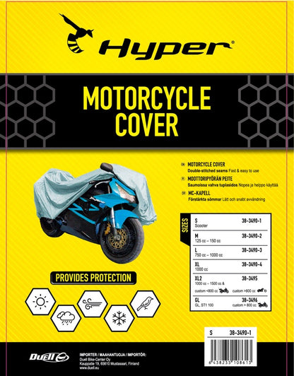 Hyper Moottoripyörän suojapeite