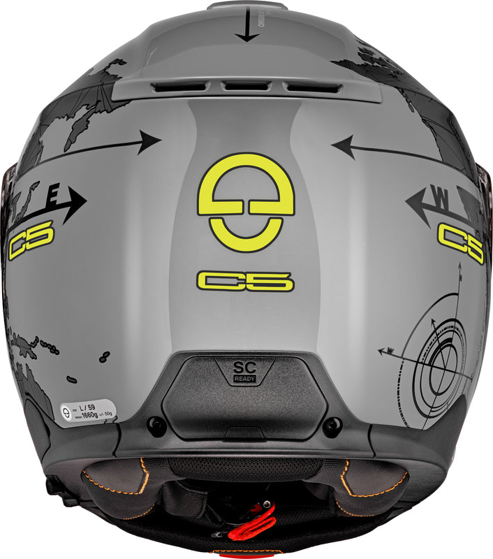 Schuberth C5 Globe harmaa