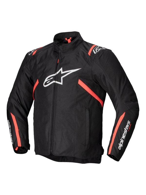 Alpinestars T-SPS v2 vedenpitävä takki, musta/f.punainen