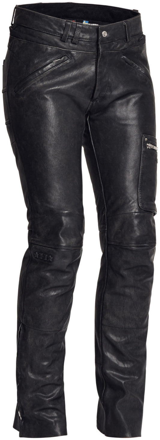 Halvarssons Rider ladies leather pant, black
