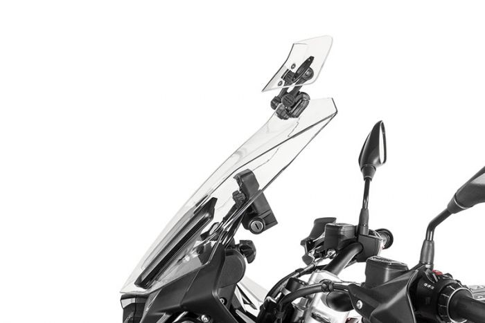 Touratech Windscreen spoiler Evo, transparent