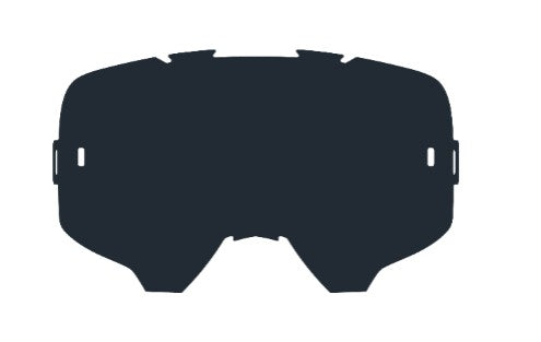 Leatt Lens for Goggle Velocity 6.5/5.5/4.5, Smoke 28%