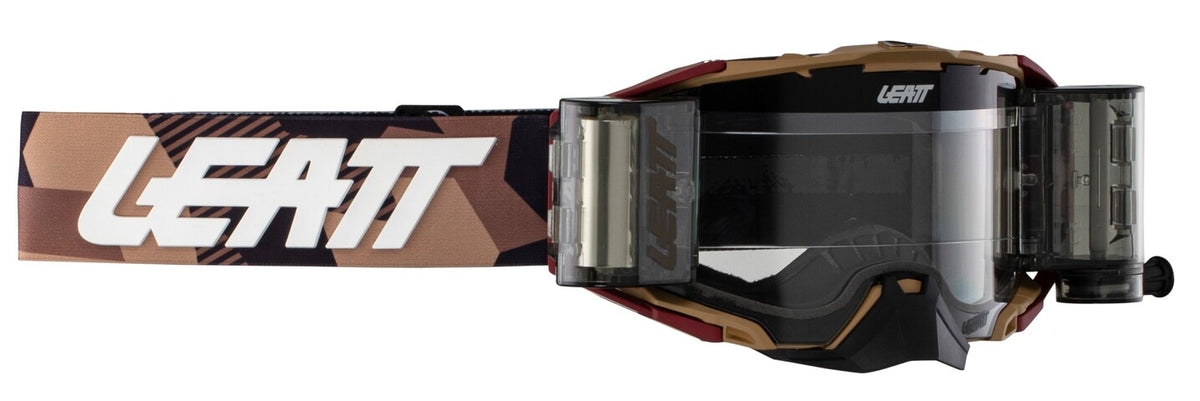 Leatt Goggle Velocity 6.5 Roll-Off RubyStone clear 83%