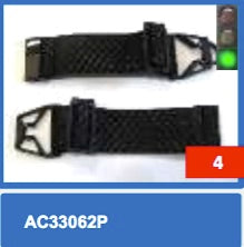 Shark goggle rubberstraps for Vancore 2
