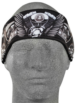 Zan Headgear hikinauha Heart & Wings
