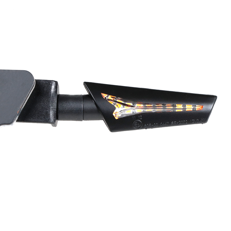 Chaft Harper LED indicator, black, pair