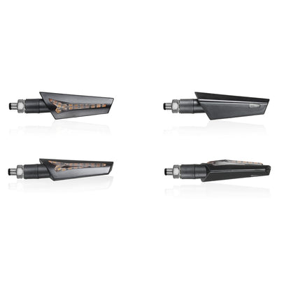 Chaft Harper LED indicator, black, pair