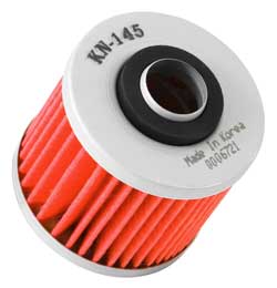 K&N öljynsuodatin KN-145, mm. Aprilia, MZ, Yamaha