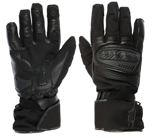 Sweep Infinity waterproof ladies mc glove, black