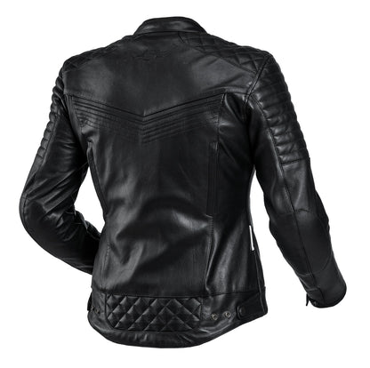 Sweep Scrambler ladies leather jacket, black