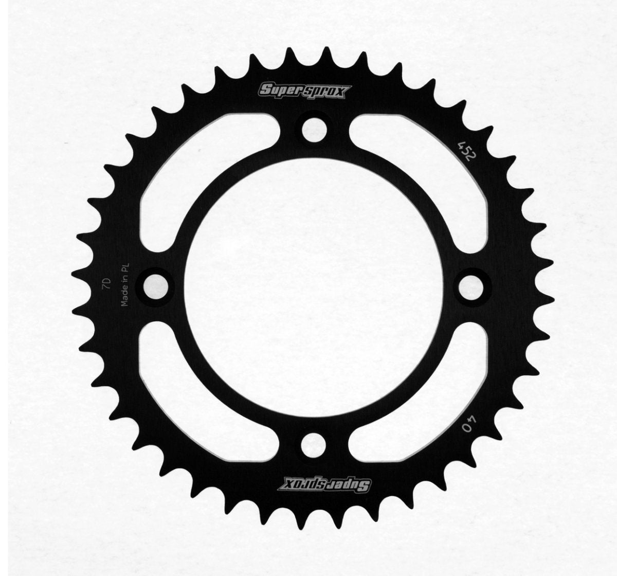 Supersprox takaratas Alu RAL-452:41 Black