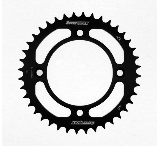 Supersprox takaratas Alu RAL-452:39 Black
