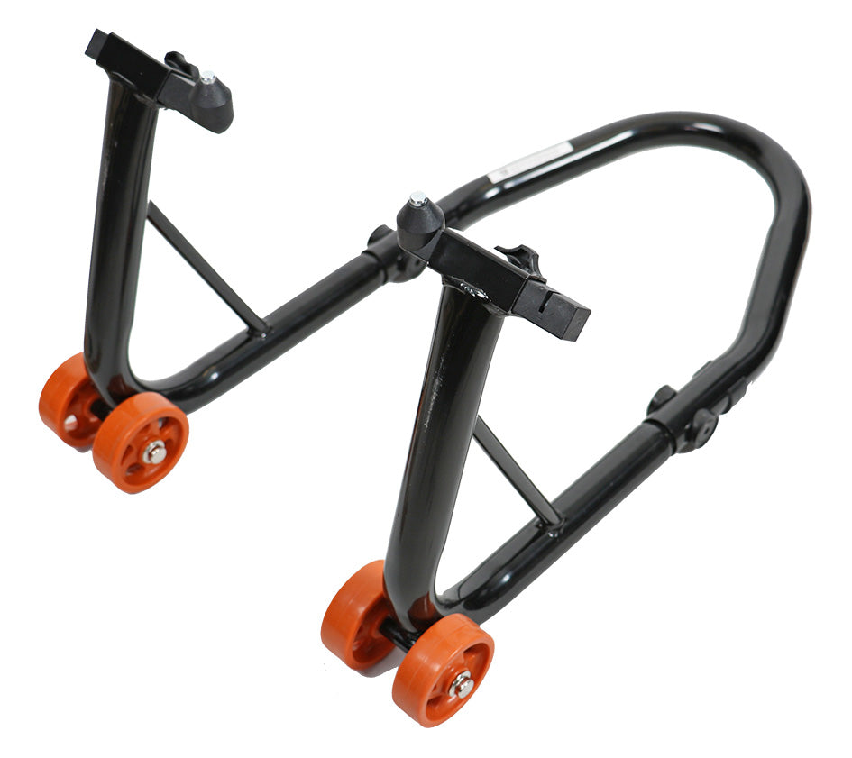 Front stand SMI3035, black color, orange wheels