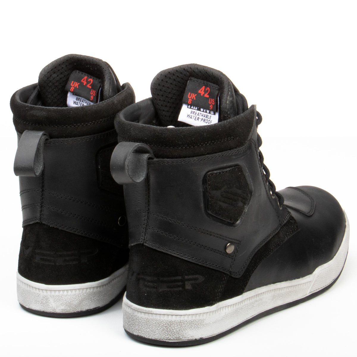 Sweep Union waterproof shoes, crazy horse black