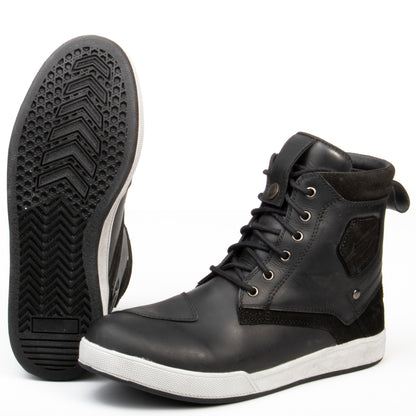 Sweep Union waterproof shoes, crazy horse black