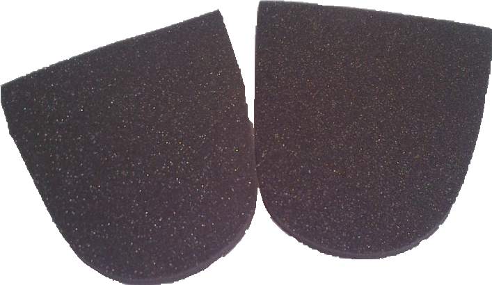 Hip protector for jeans, temprafoam, pair
