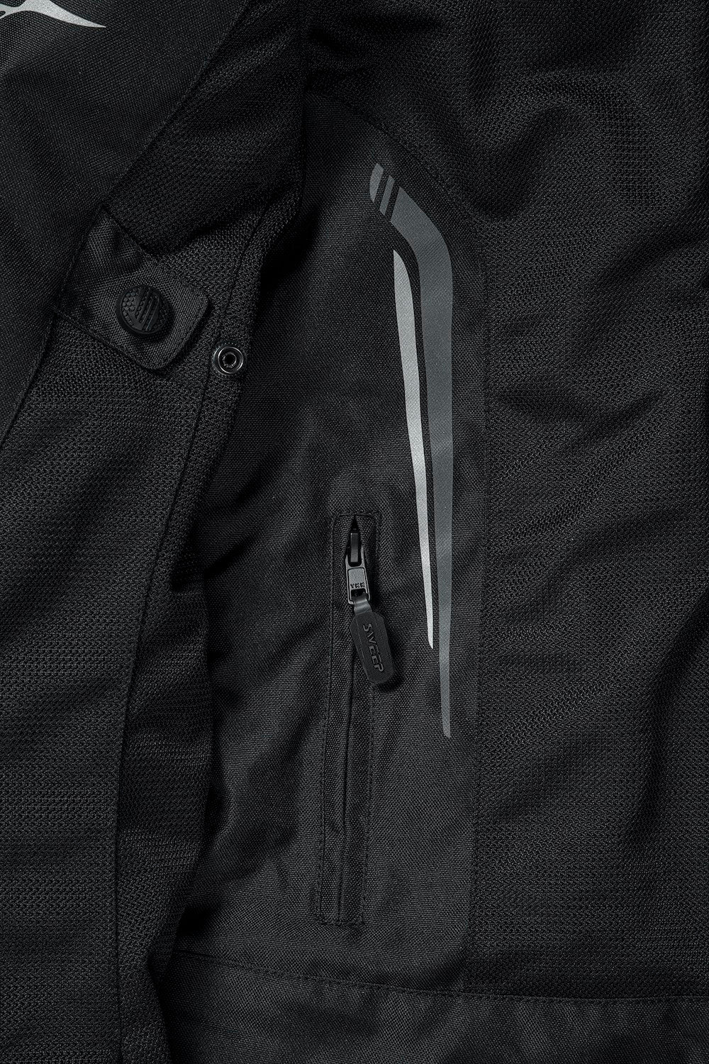 Sweep Air summer mc jacket, black