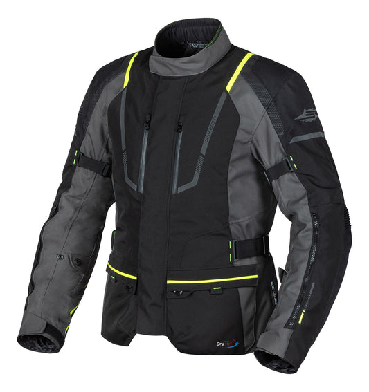 Sweep Azimut wp jacket, black/grey/yellow