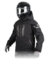 Sweep Everest laminated snowmobile jacket, black