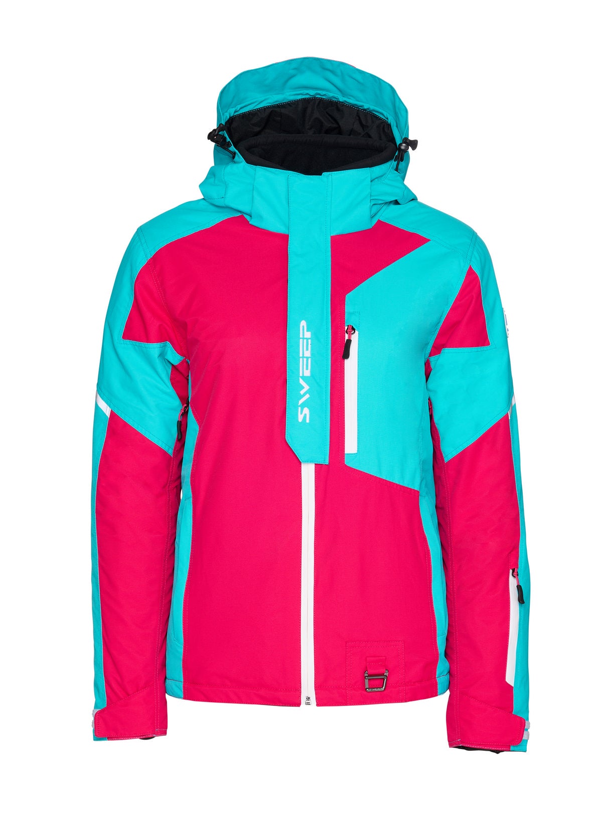 Sweep Recon Snowmobile ladies jacket, bright pink/bright blue