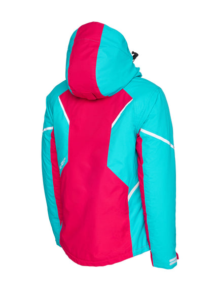 Sweep Recon Snowmobile ladies jacket, bright pink/bright blue