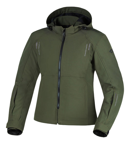 Sweep Suburb ladies softshell mc jacket, olive green