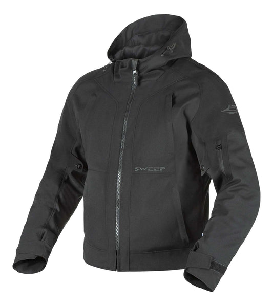 Sweep X-City waterproof mc jacket, black