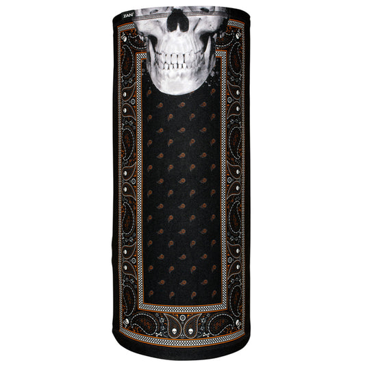 Motley tube, Sport Flex, Black & Orange Classic Bandanna