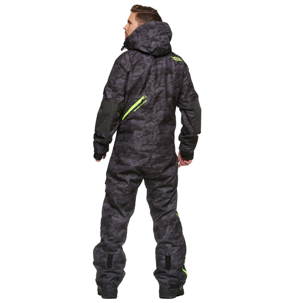 Sweep Backcountry Monosuit, camo/yellow