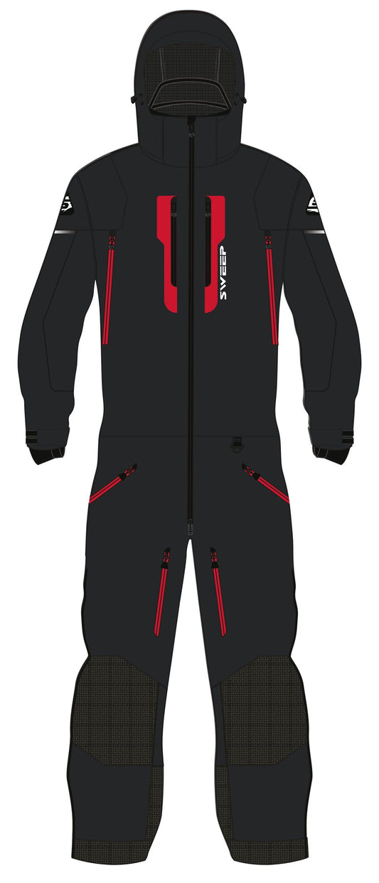 Sweep Everest Insulated kelkkahaalari, musta/punainen