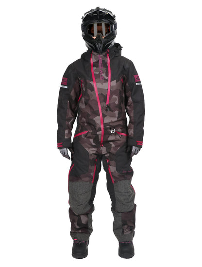 Sweep Peak Insulated naisten kelkkahaalari, musta/camo/purppura