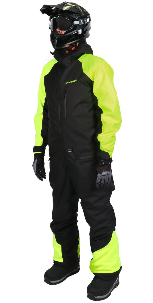 Sweep Vertex Insulated kelkkahaalari, musta/neon keltainen